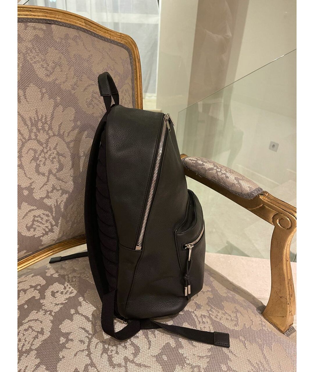 CHRISTIAN DIOR PRE-OWNED Черный кожаный рюкзак, фото 2