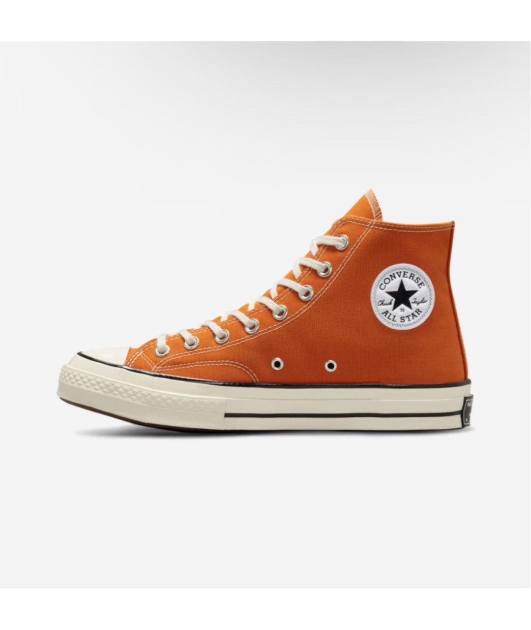 CONVERSE Оранжевое замшевые кеды, фото 9