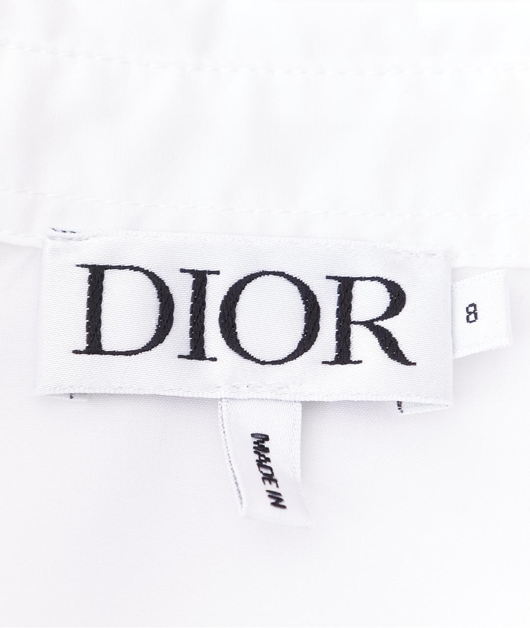 BABY DIOR Белая хлопковая детская рубашка, фото 5