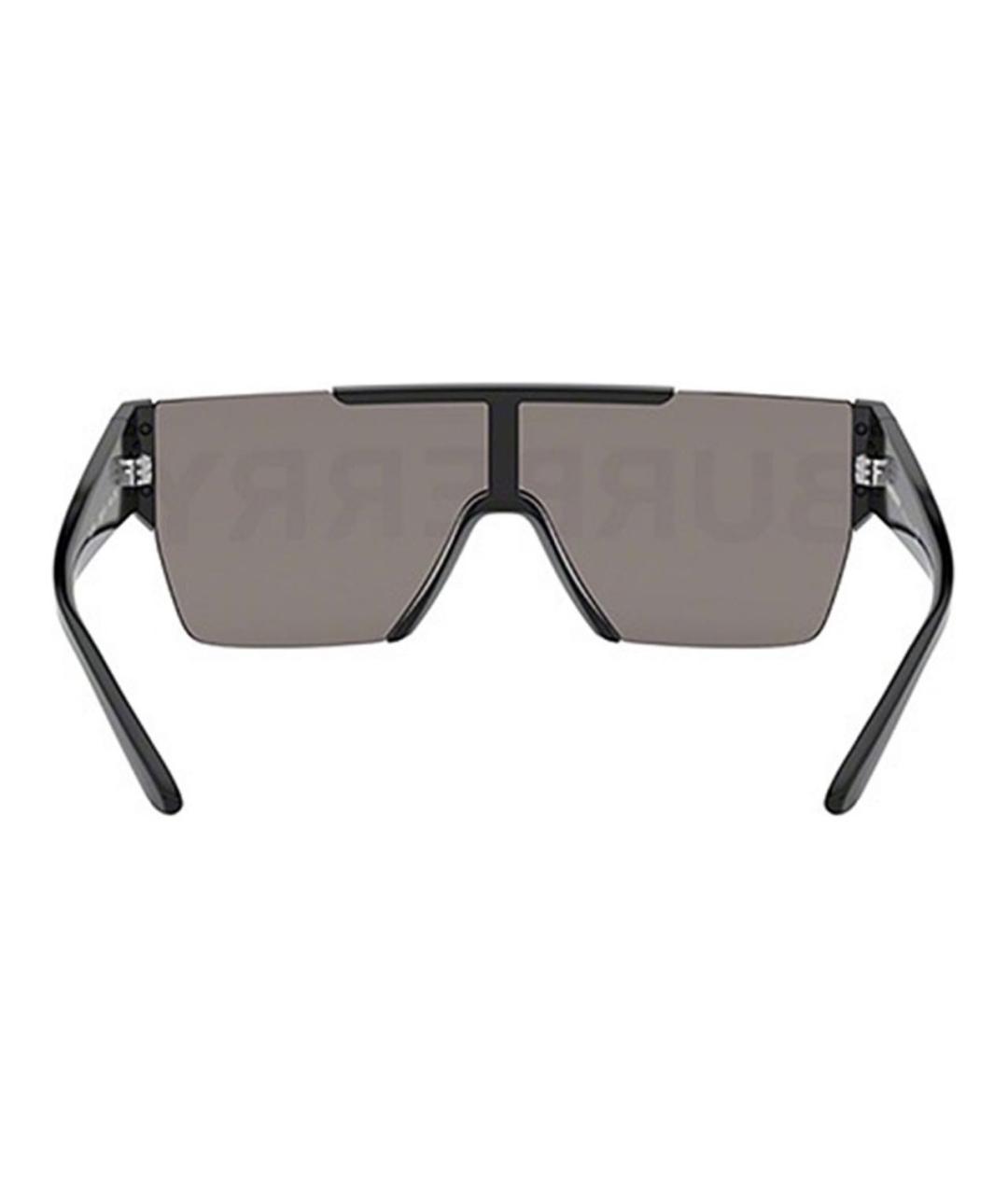 BURBERRY Черные пластиковые солнцезащитные очки, фото 6