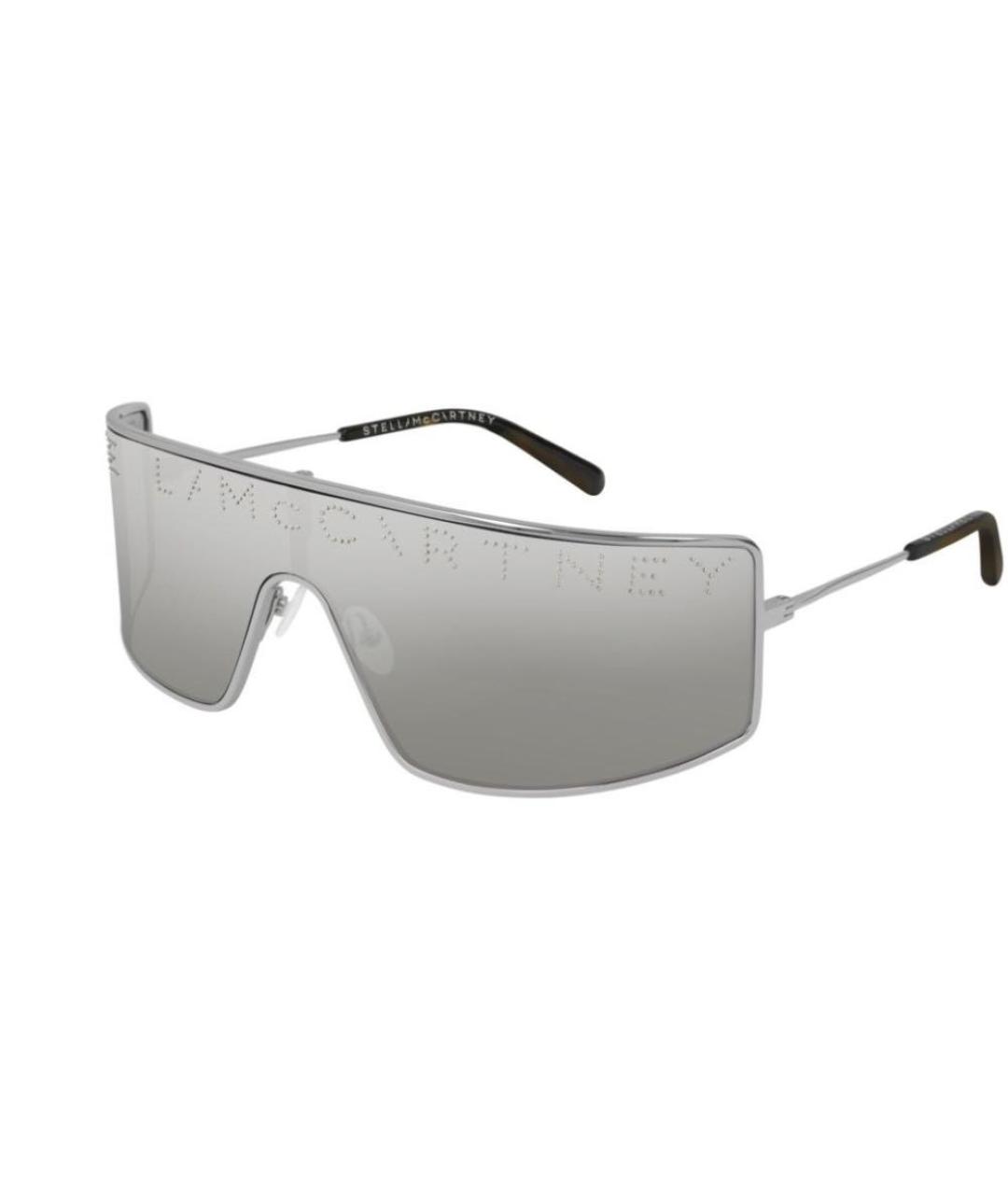 STELLA MCCARTNEY Серебряные солнцезащитные очки, фото 1