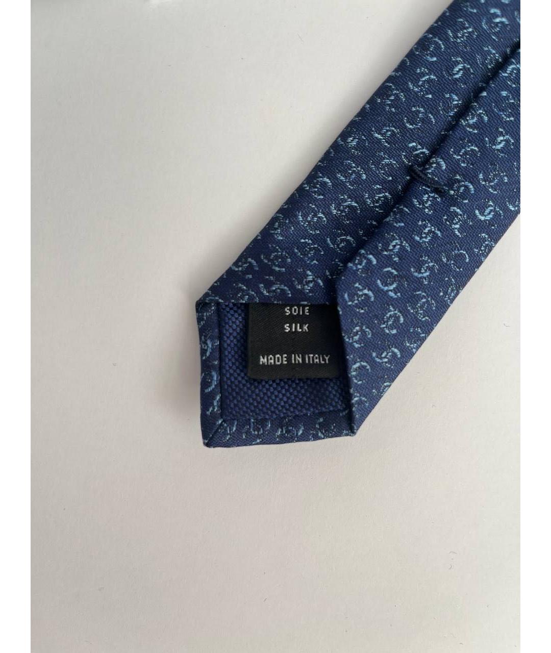 CHANEL Темно-синий галстук, фото 4