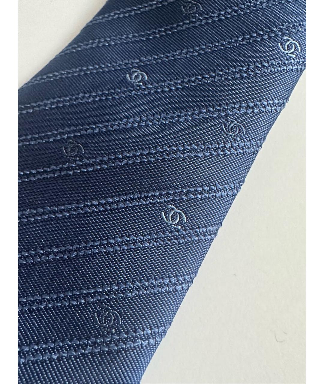 CHANEL Синий галстук, фото 4