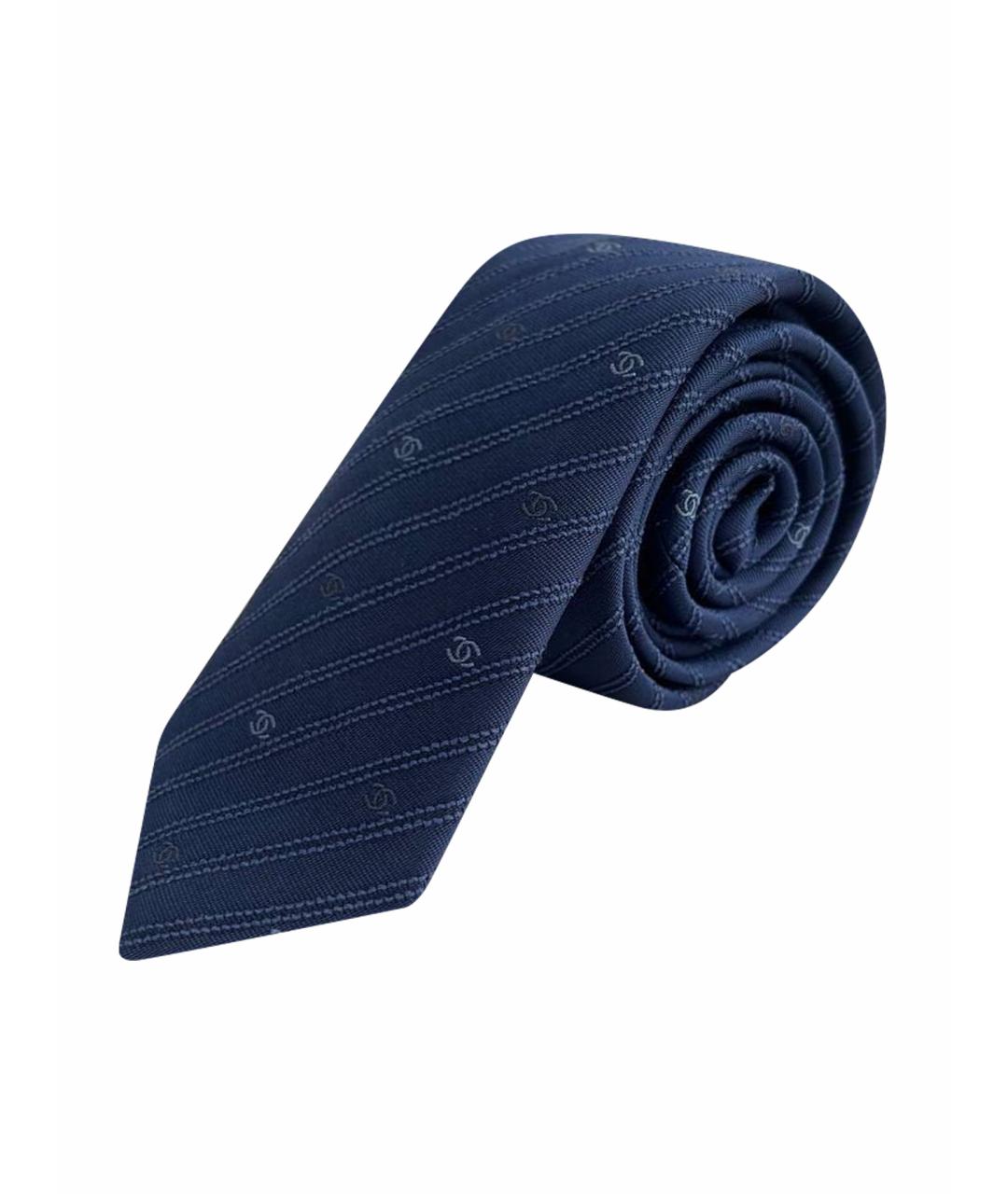 CHANEL Синий галстук, фото 1