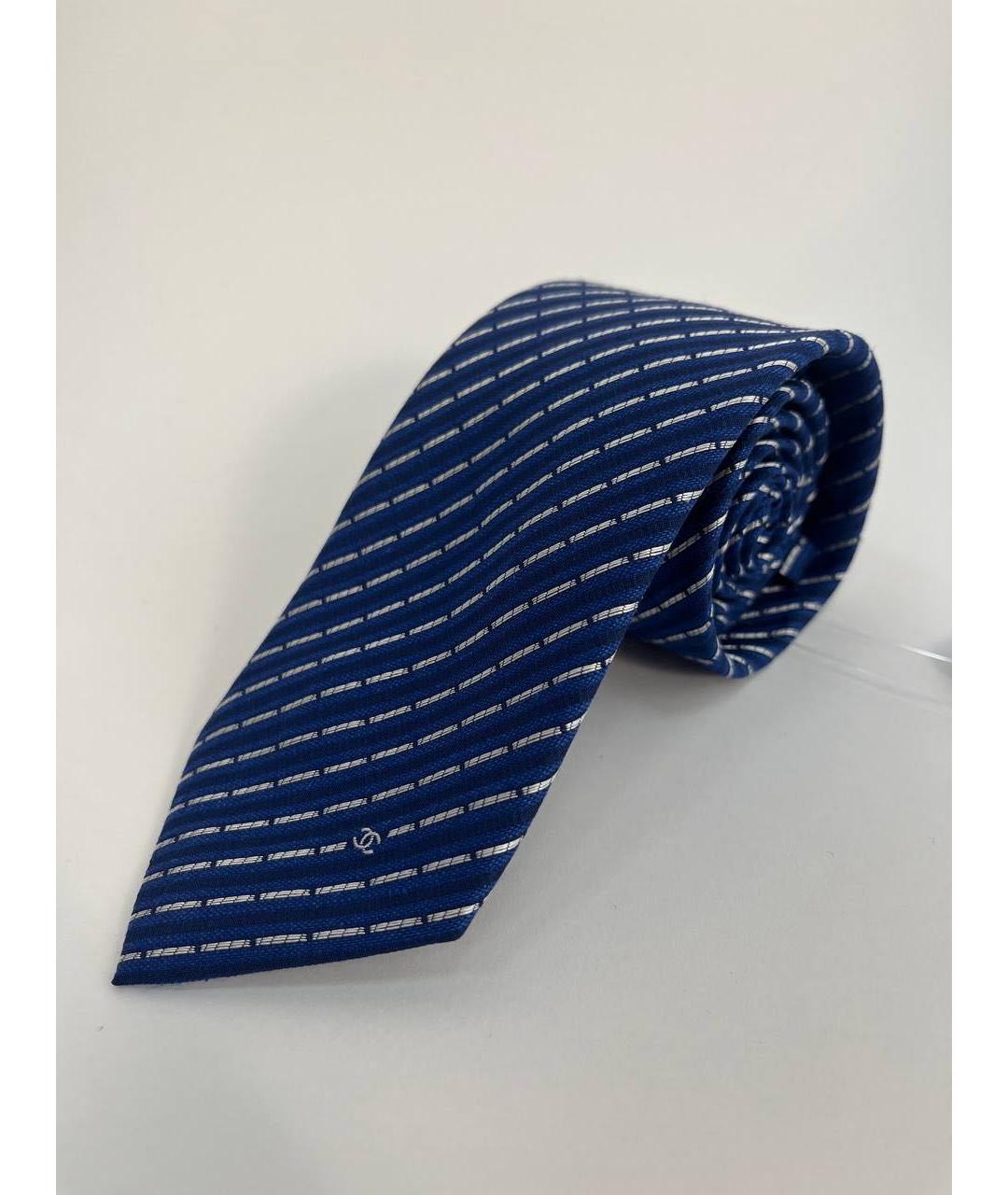 CHANEL Синий галстук, фото 5