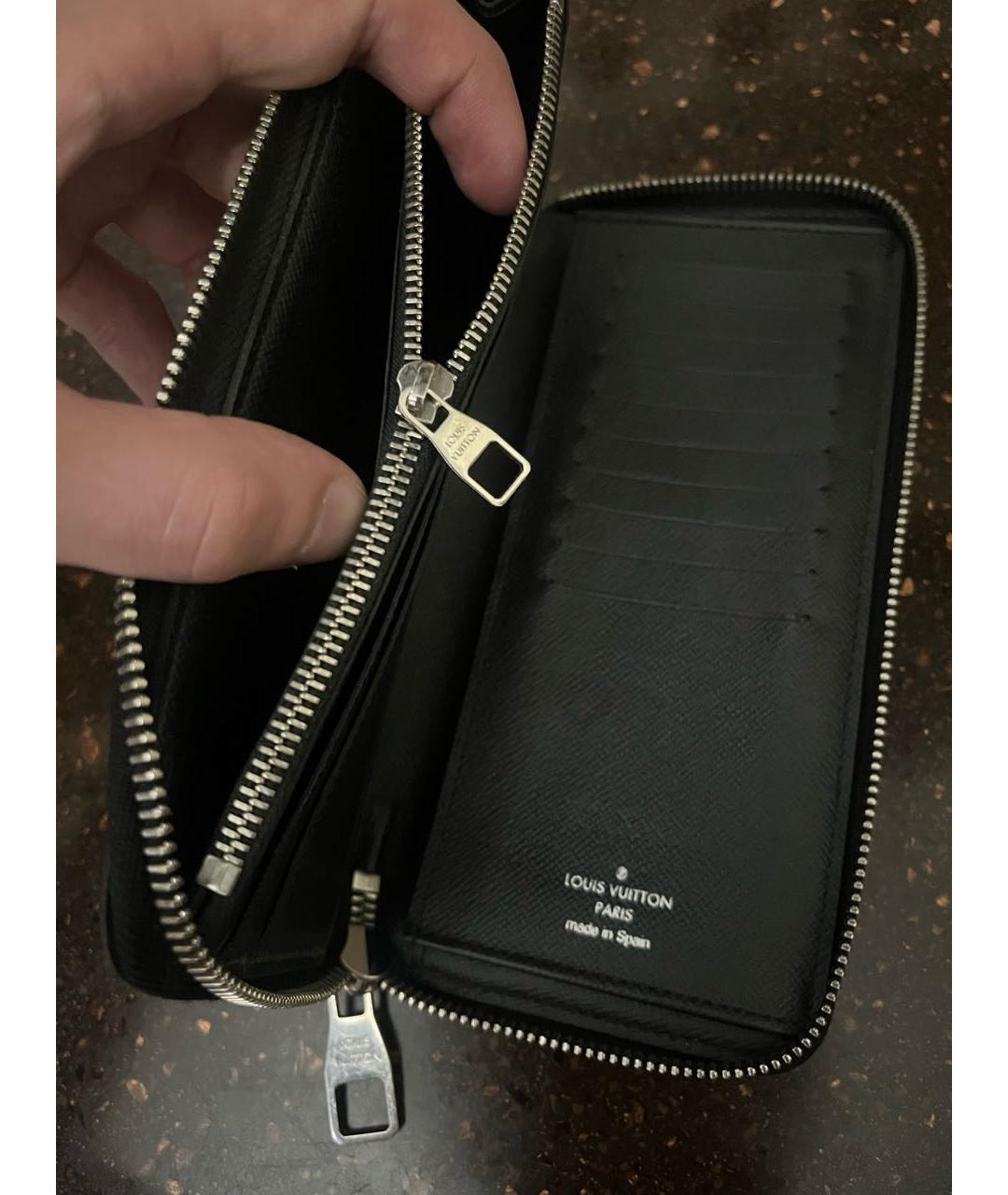 LOUIS VUITTON PRE-OWNED Черный кошелек, фото 5