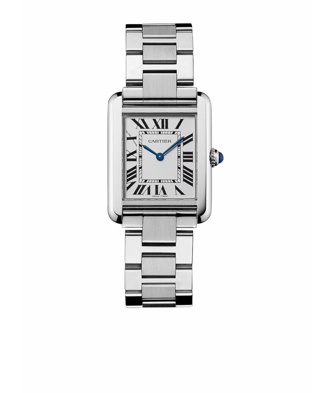 CARTIER Серебряные часы, фото 1