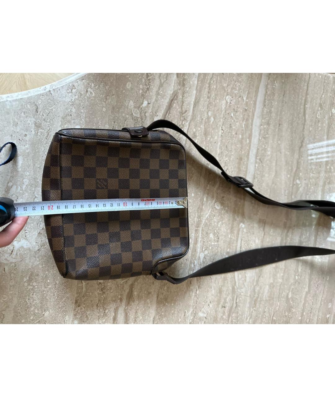 LOUIS VUITTON Коричневая сумка на плечо, фото 7