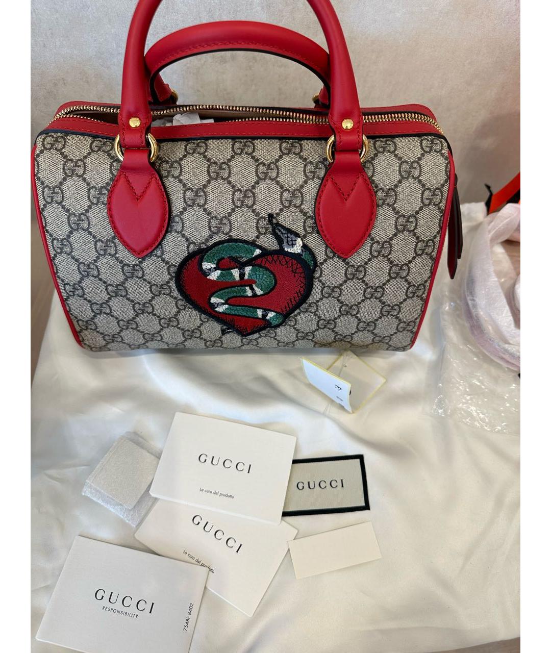 GUCCI Мульти сумка с короткими ручками, фото 7