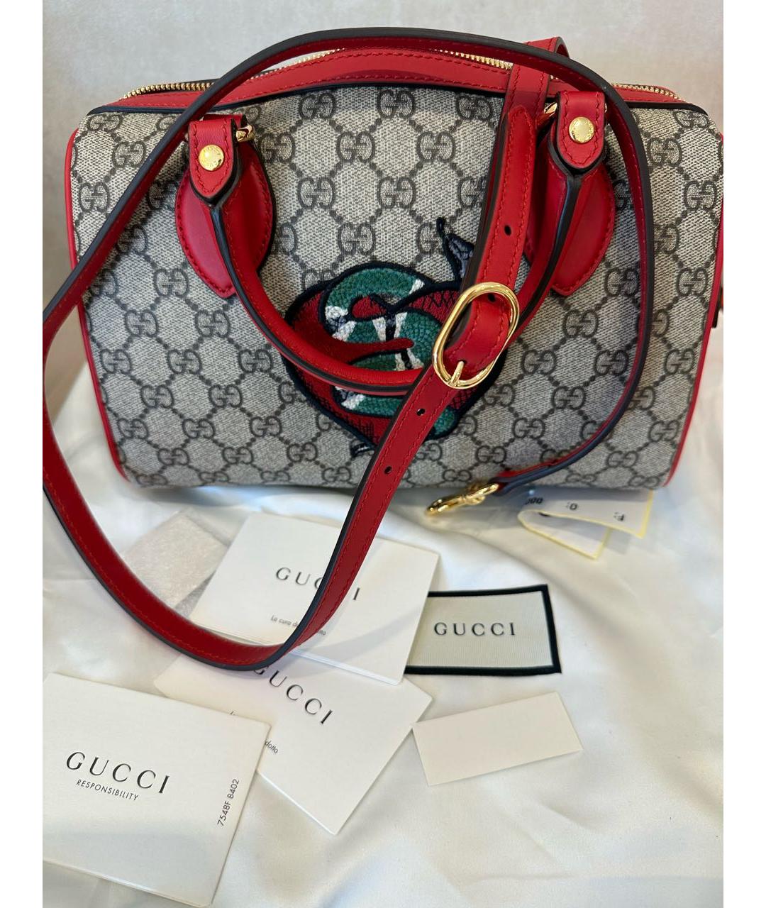 GUCCI Мульти сумка с короткими ручками, фото 5