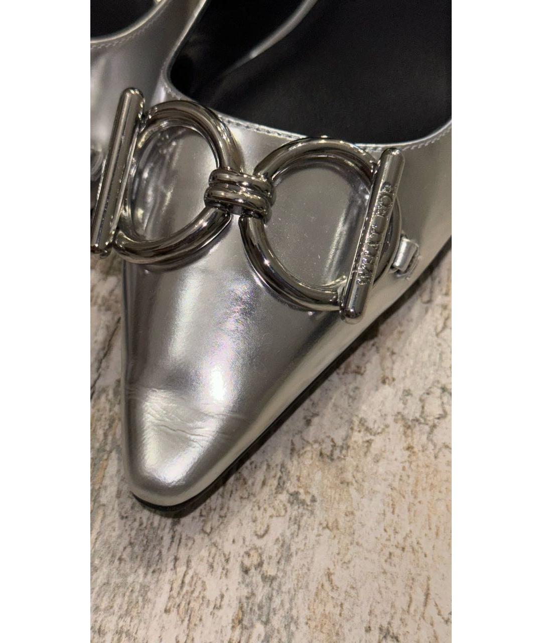 WHAT FOR Серебряные кожаные туфли, фото 5