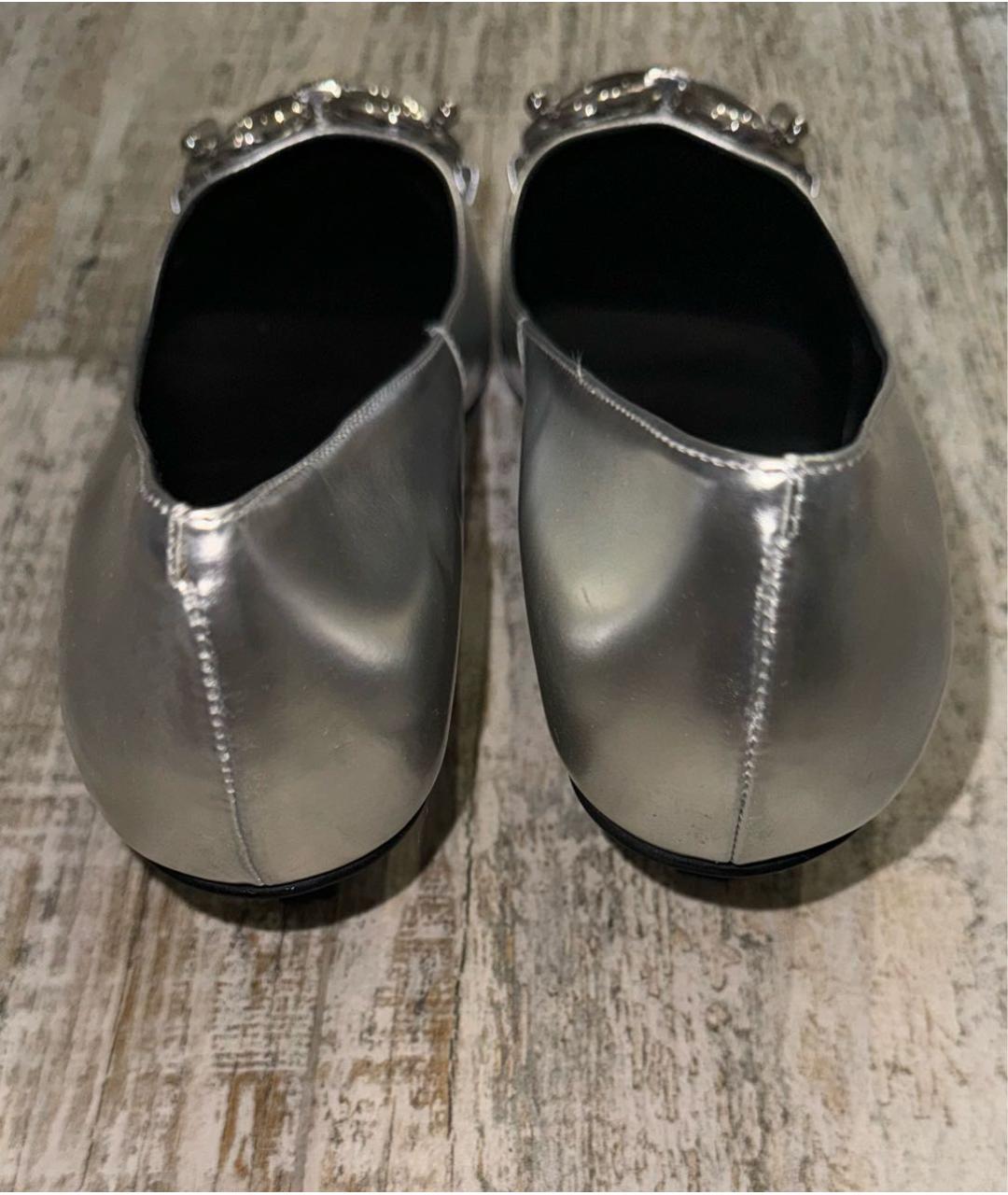 WHAT FOR Серебряные кожаные туфли, фото 4