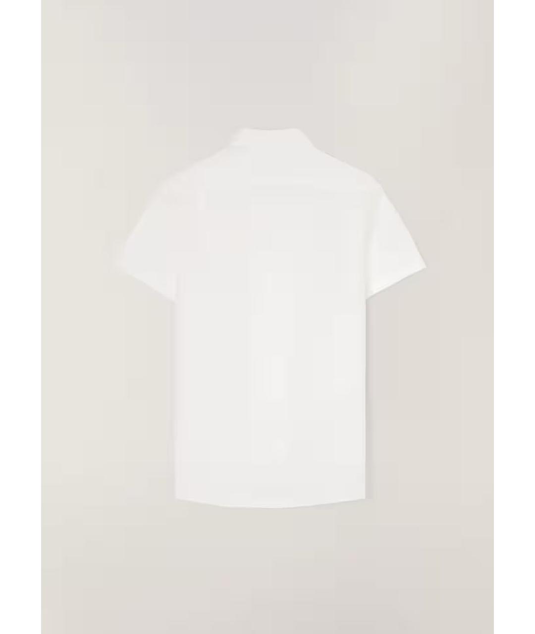 LORO PIANA Белая льняная классическая рубашка, фото 2