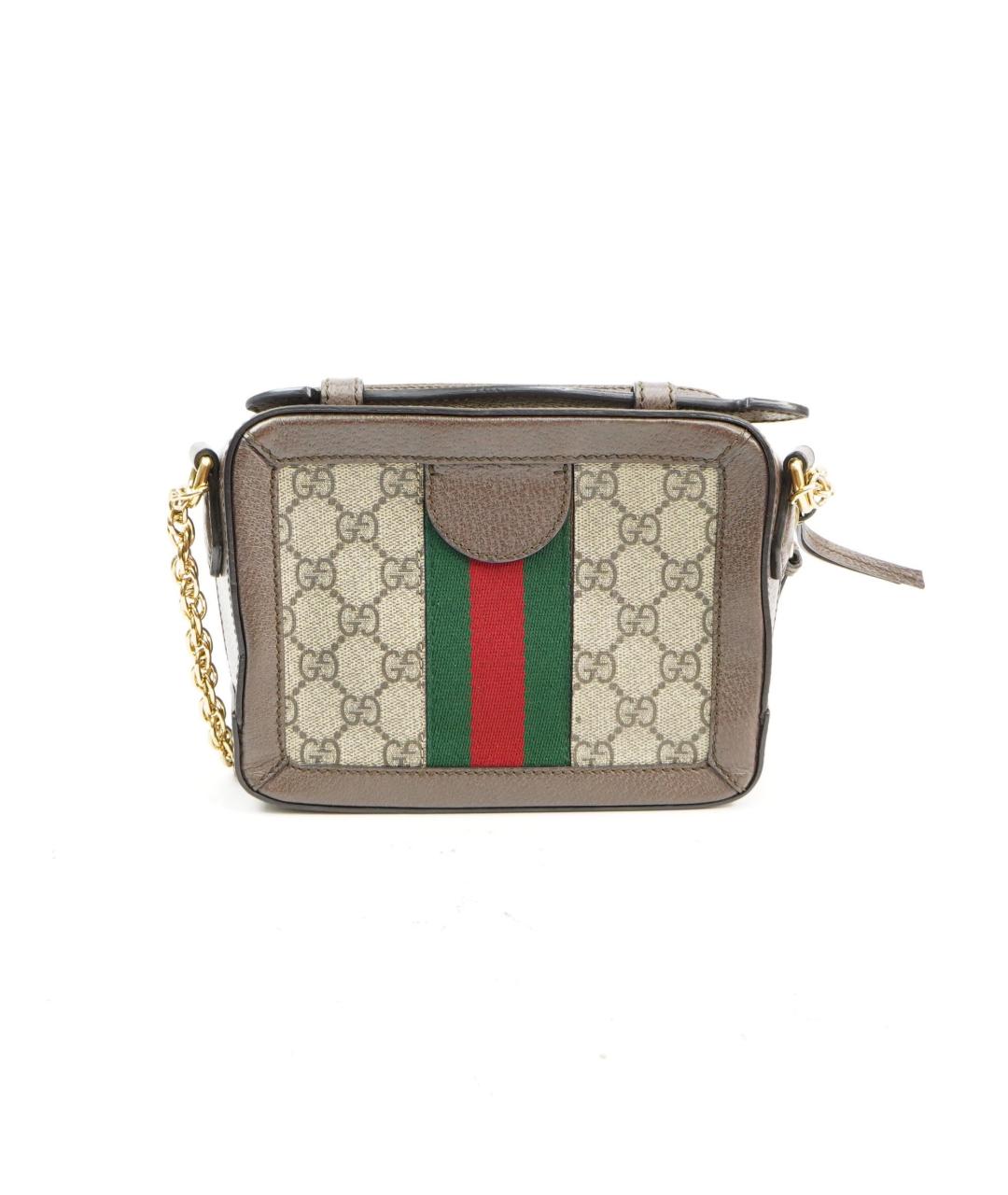 GUCCI Коричневая сумка через плечо, фото 3