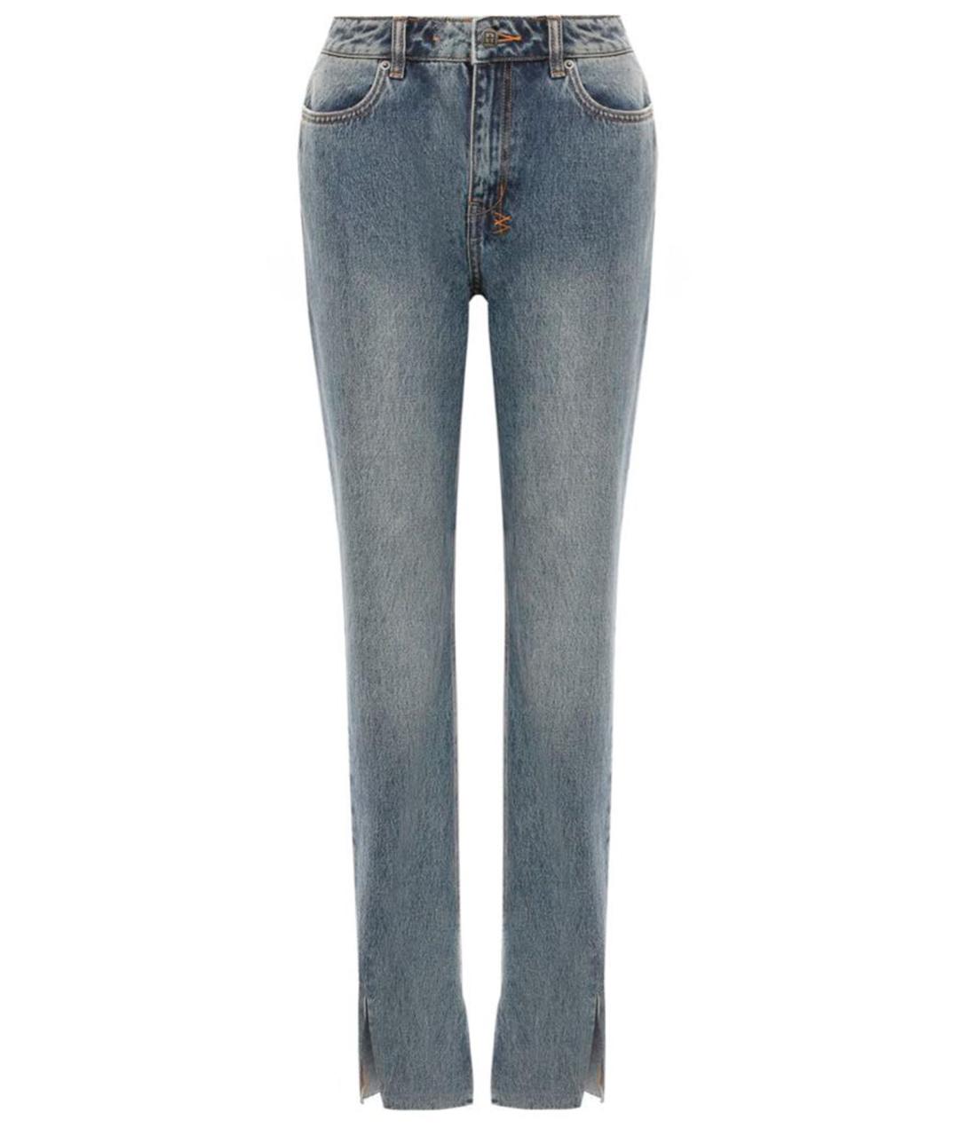 KSUBI Темно-синие хлопковые джинсы клеш, фото 1