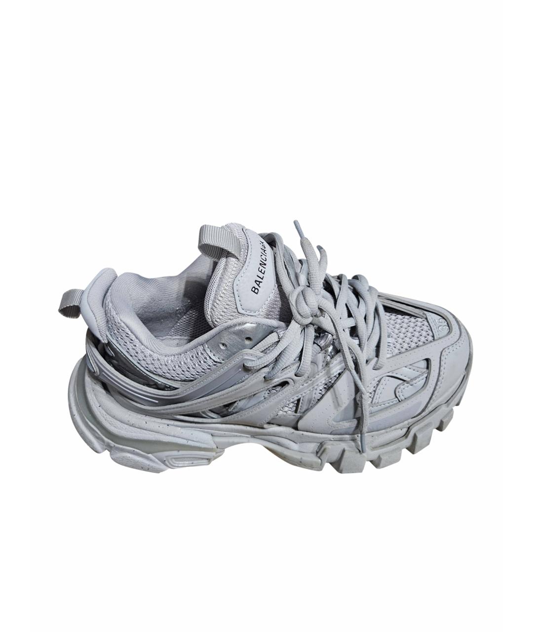 BALENCIAGA Серые резиновые кроссовки, фото 1