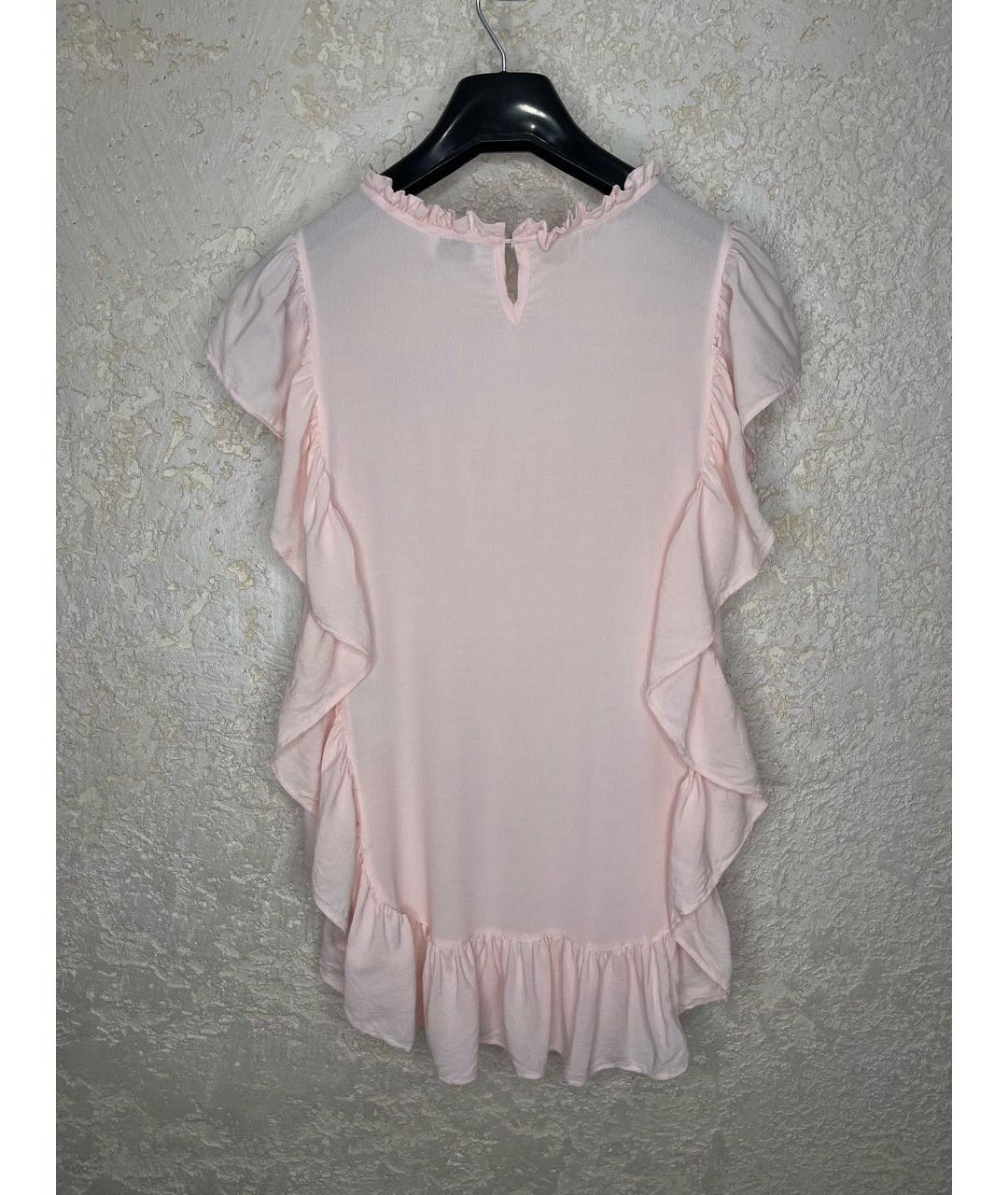 MONNALISA Розовая вискозная футболка, фото 5