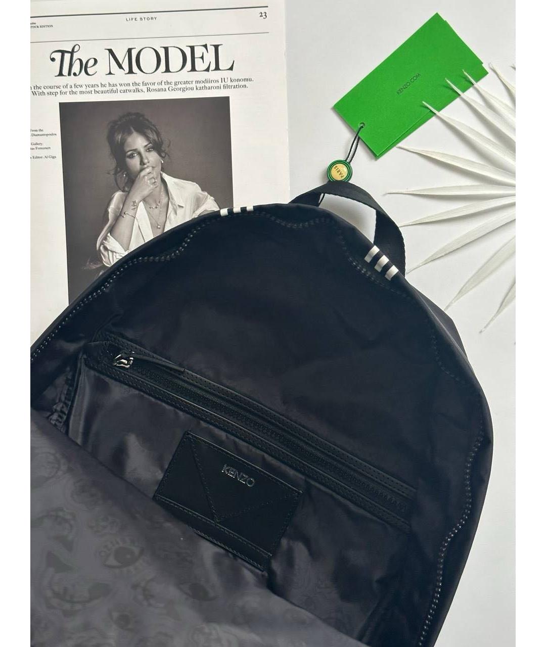 KENZO Черный рюкзак, фото 4