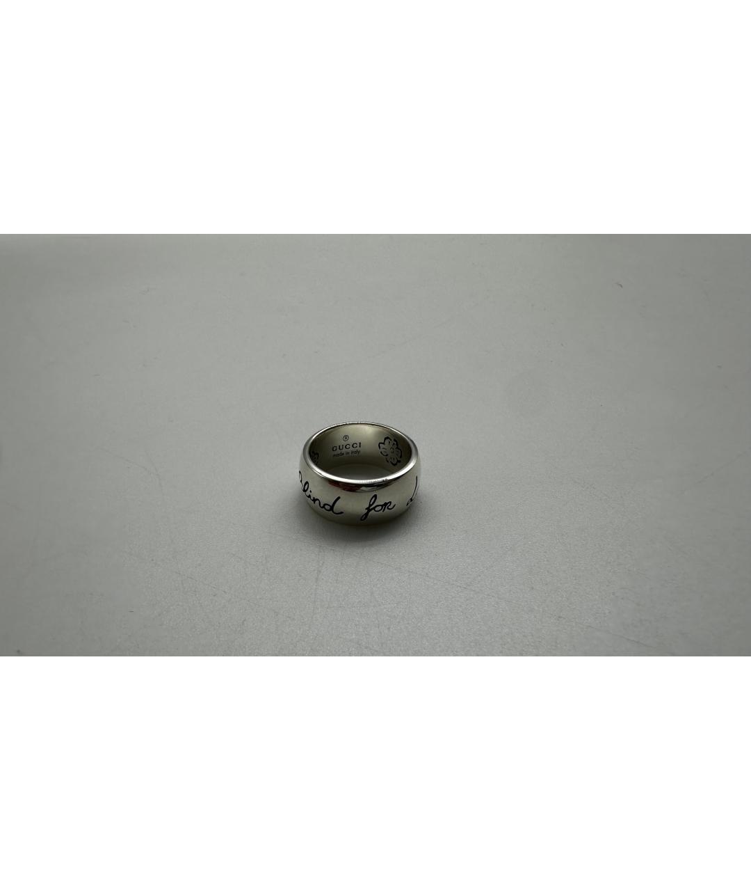 GUCCI Серебряное серебряное кольцо, фото 3