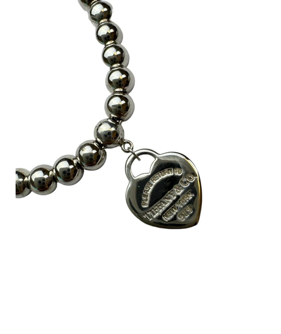 TIFFANY&CO Серебрянный серебряный браслет, фото 7