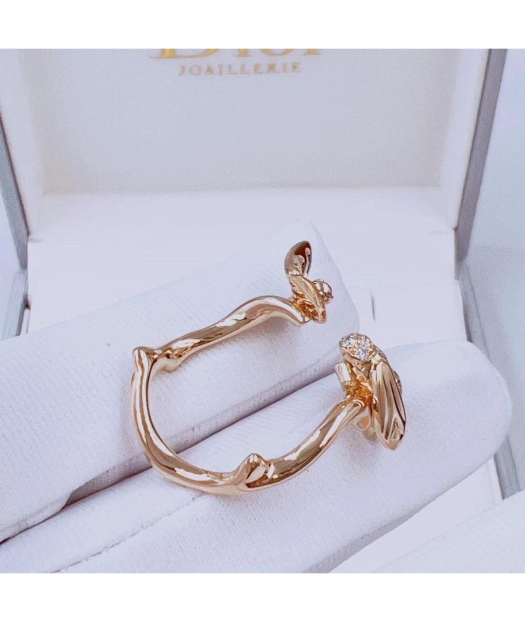 CHRISTIAN DIOR PRE-OWNED Золотое кольцо из розового золота, фото 6