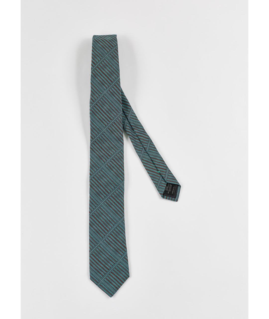 PRADA Зеленый галстук, фото 5