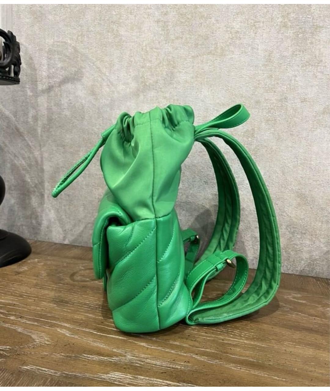 PINKO Зеленый рюкзак, фото 4