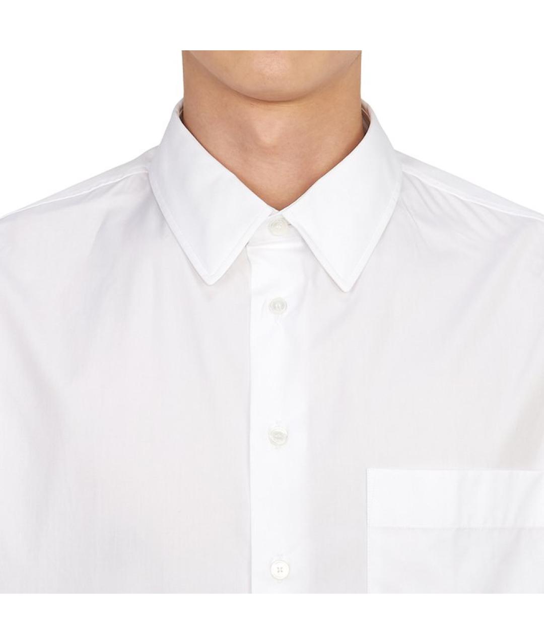 CHRISTIAN DIOR PRE-OWNED Белая хлопковая классическая рубашка, фото 6