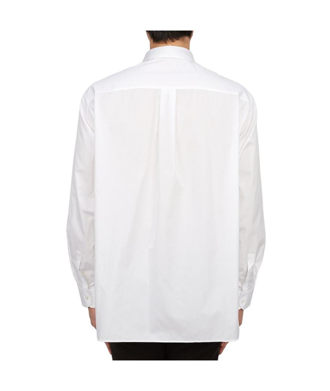 CHRISTIAN DIOR PRE-OWNED Белая хлопковая классическая рубашка, фото 5