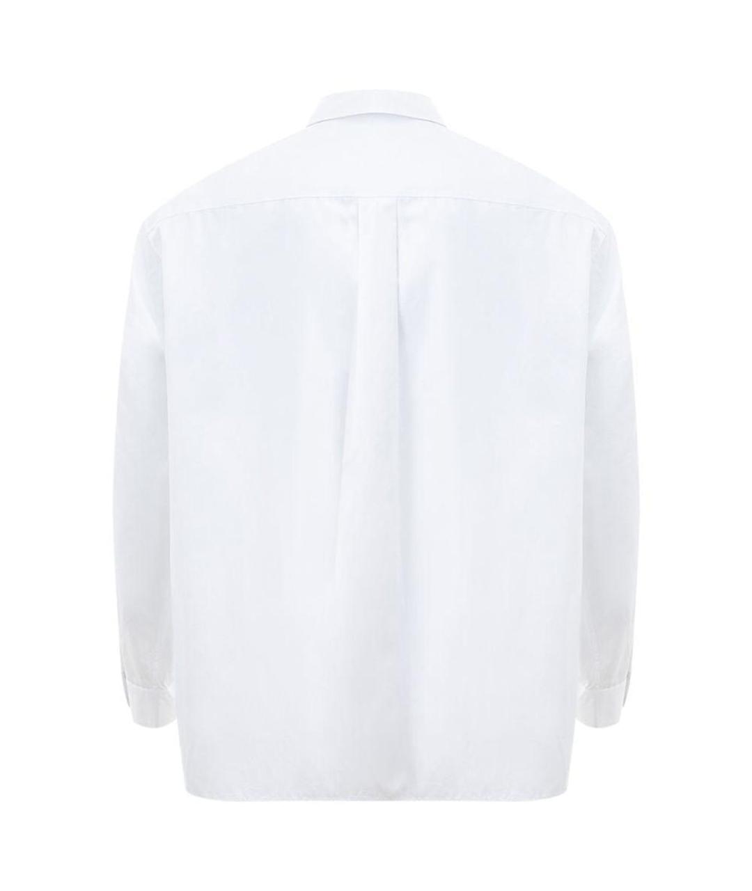 CHRISTIAN DIOR PRE-OWNED Белая хлопковая классическая рубашка, фото 2