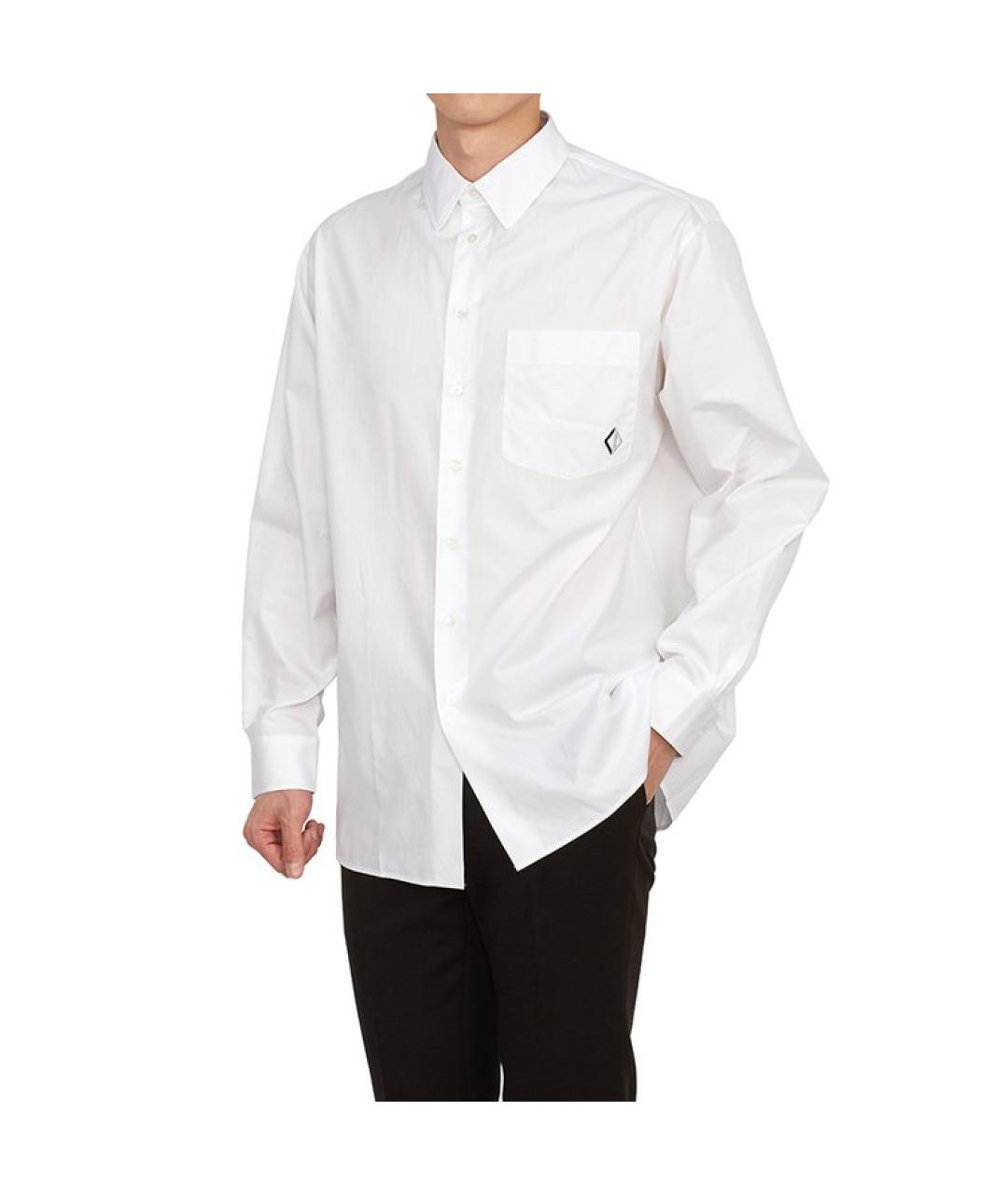 CHRISTIAN DIOR PRE-OWNED Белая хлопковая классическая рубашка, фото 9