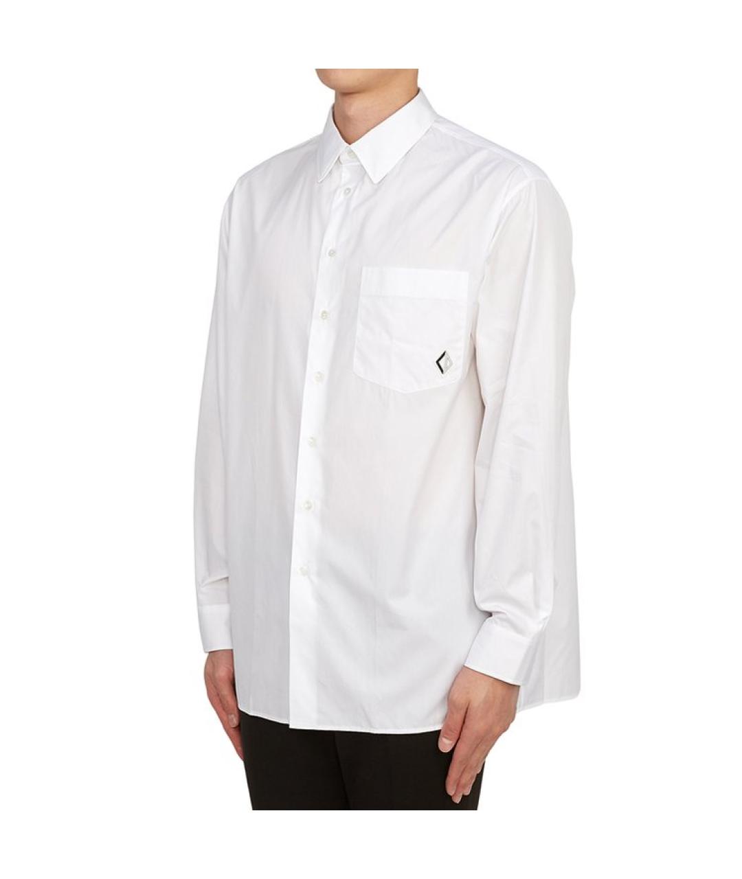 CHRISTIAN DIOR PRE-OWNED Белая хлопковая классическая рубашка, фото 8
