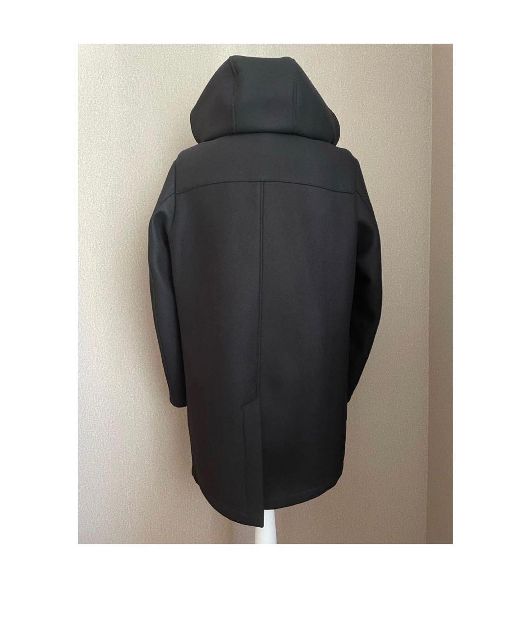 CORNELIANI Черное шерстяное пальто, фото 2