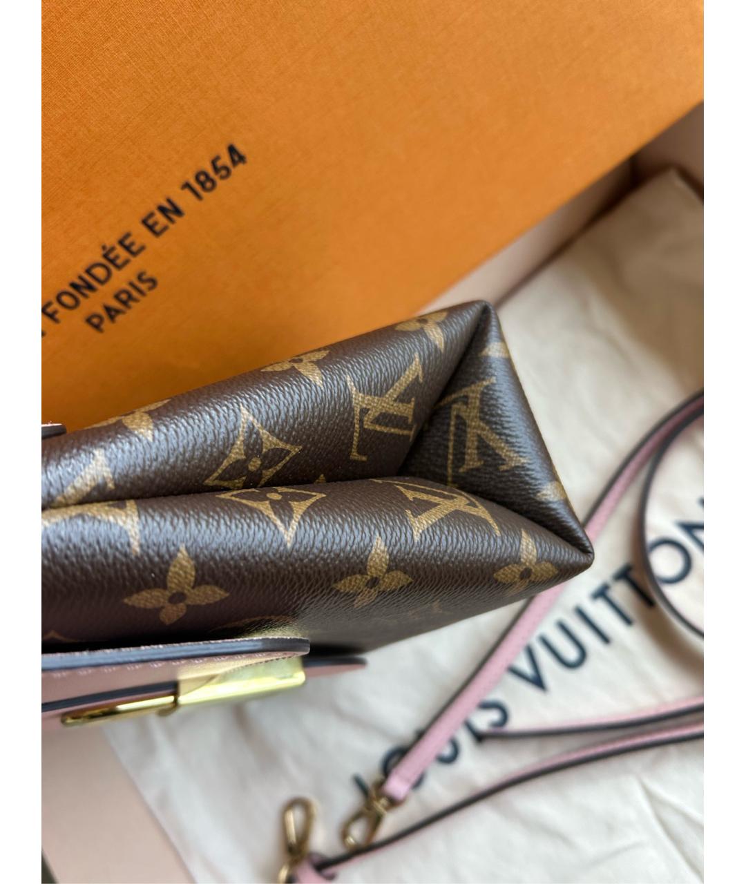 LOUIS VUITTON Розовая сумка через плечо, фото 3