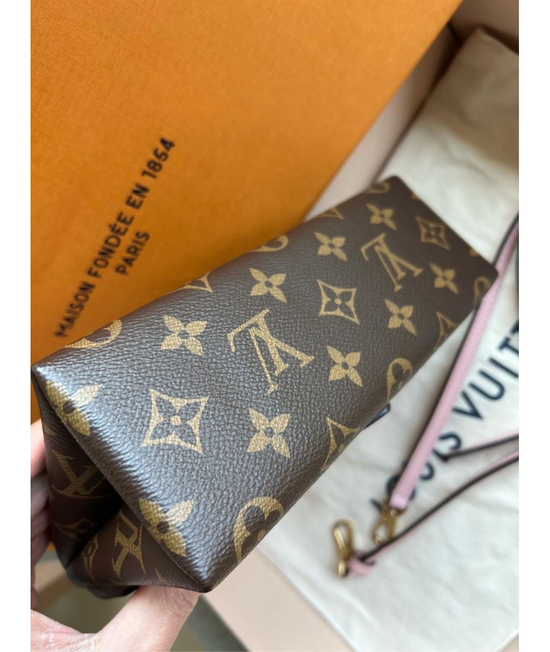 LOUIS VUITTON Розовая сумка через плечо, фото 4