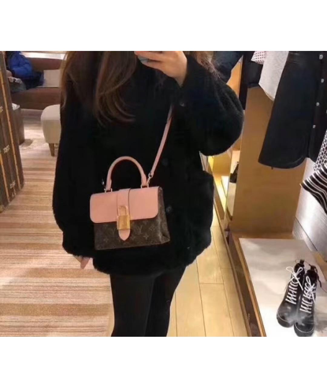 LOUIS VUITTON Розовая сумка через плечо, фото 8