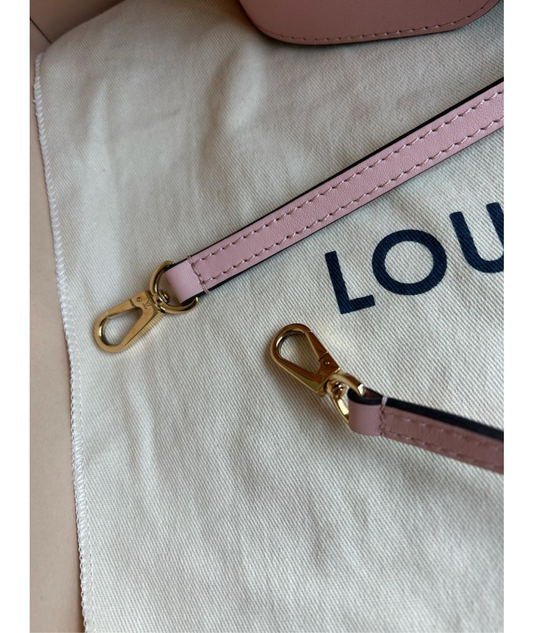 LOUIS VUITTON Розовая сумка через плечо, фото 7