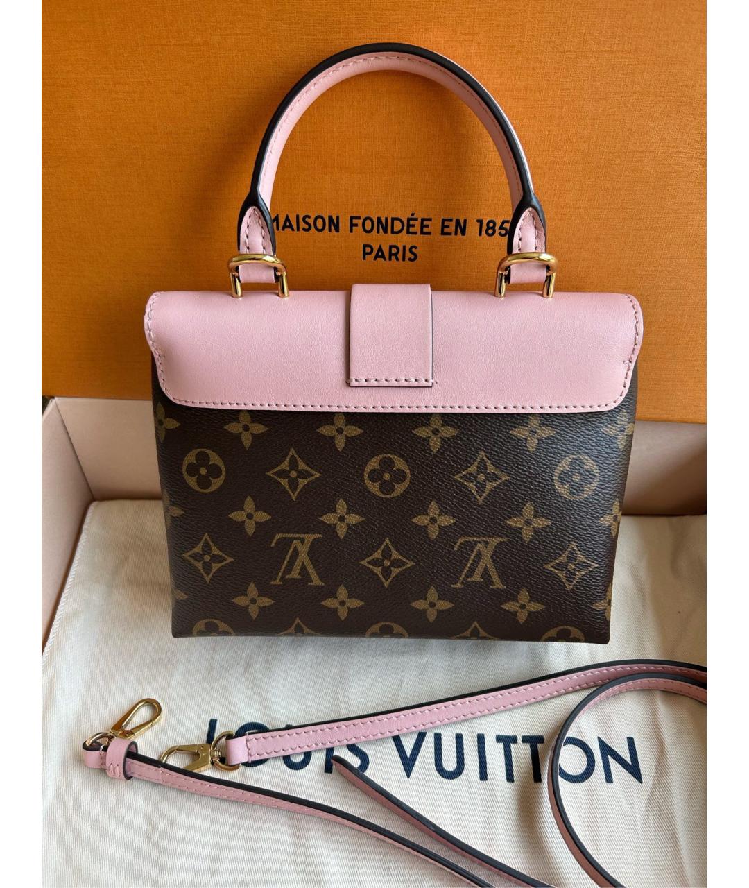 LOUIS VUITTON Розовая сумка через плечо, фото 2