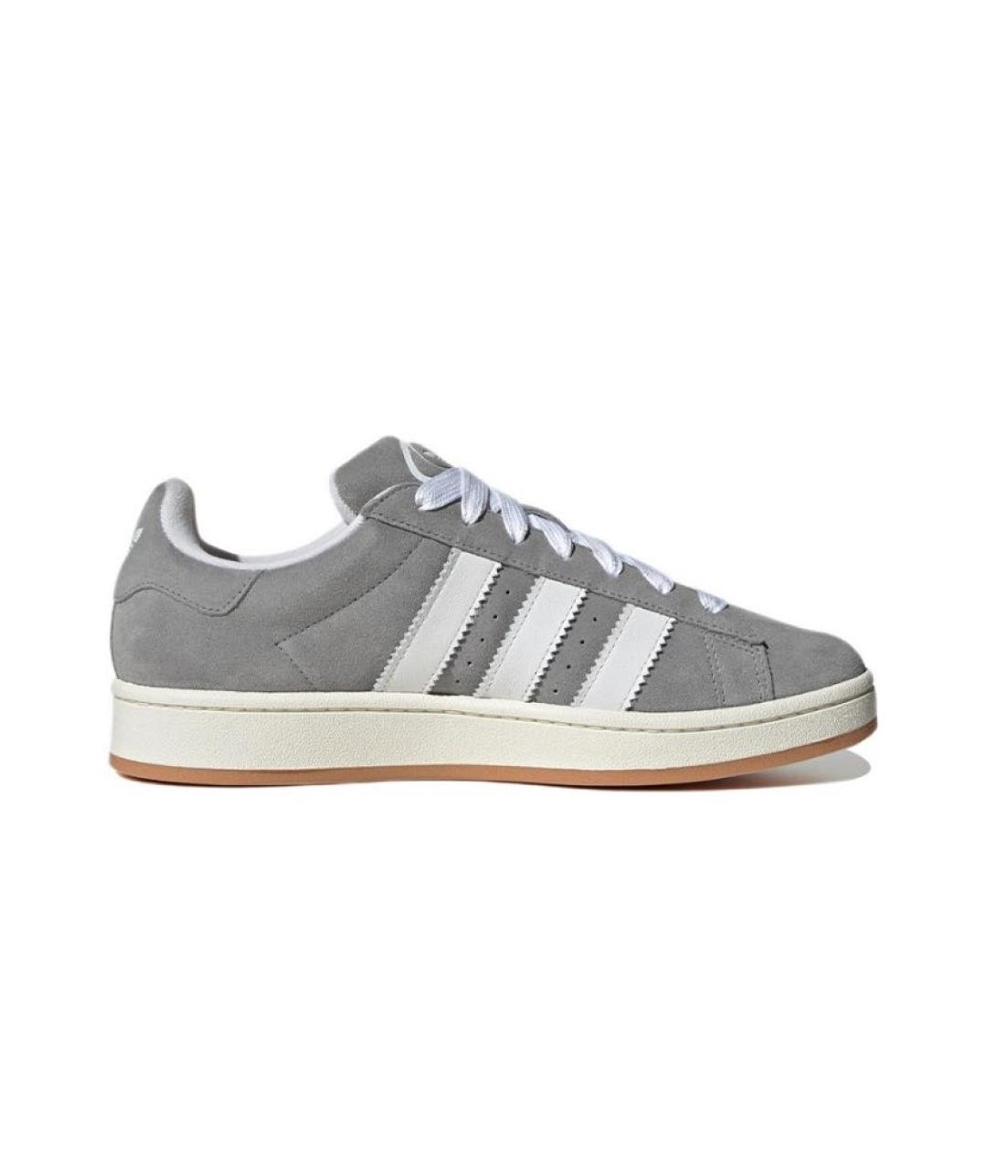 ADIDAS Серые замшевые кеды, фото 2