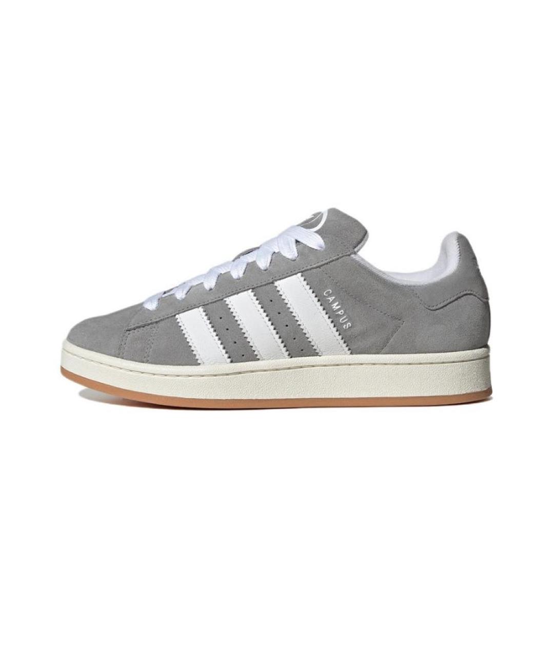 ADIDAS Серые замшевые кеды, фото 5