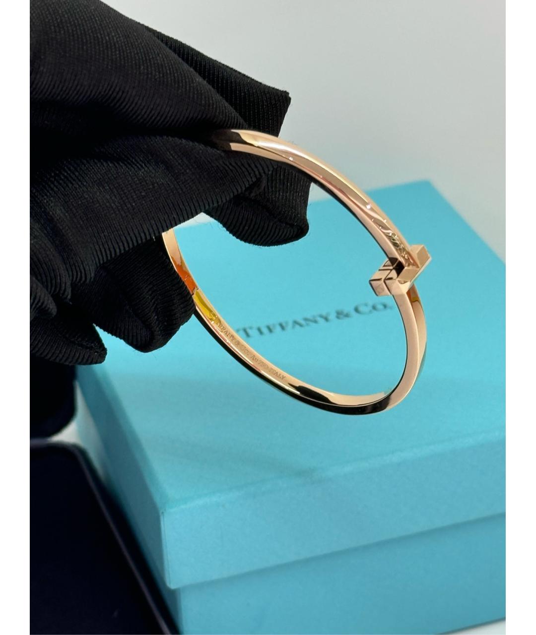 TIFFANY&CO Золотой браслет из розового золота, фото 7