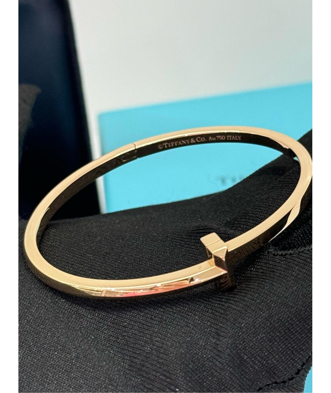 TIFFANY&CO Золотой браслет из розового золота, фото 9