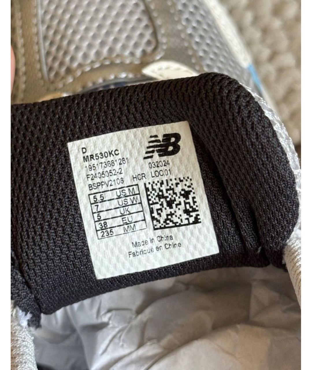 NEW BALANCE Белые кроссовки, фото 8