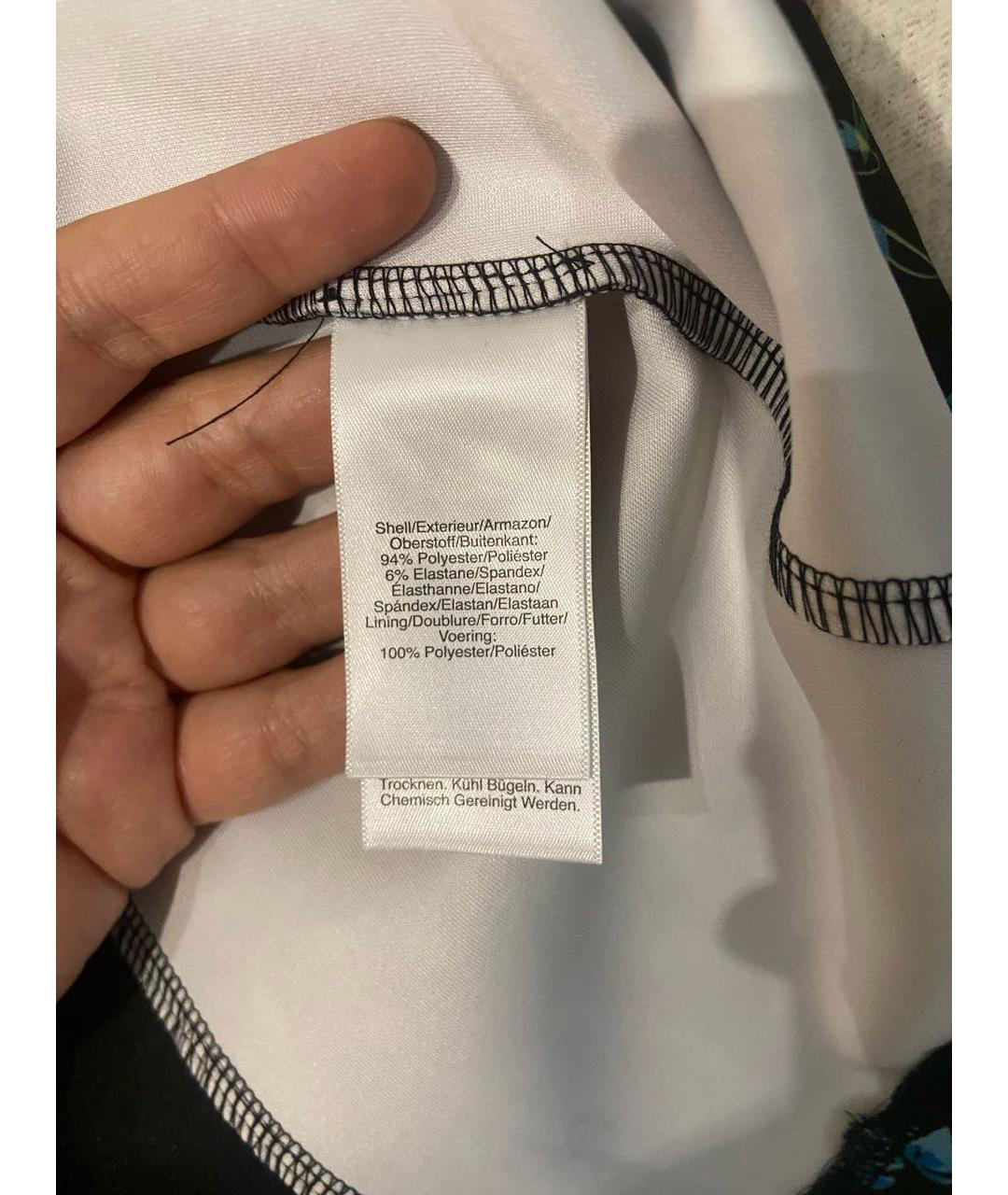 DKNY Мульти полиэстеровое повседневное платье, фото 5