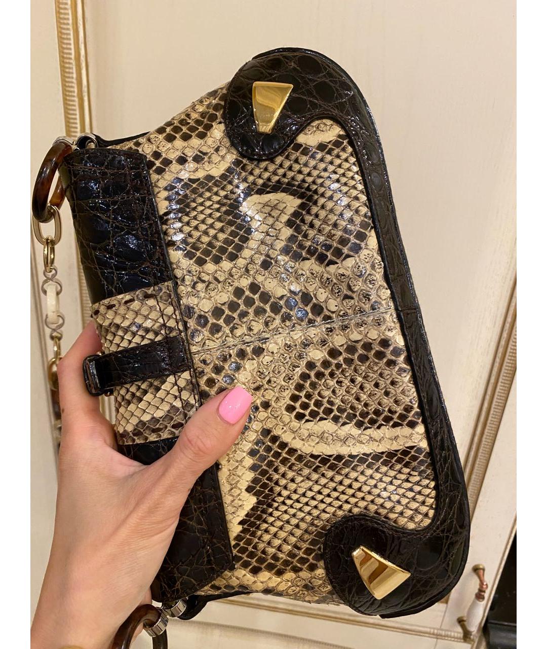 DOLCE&GABBANA Сумка через плечо из экзотической кожи, фото 8