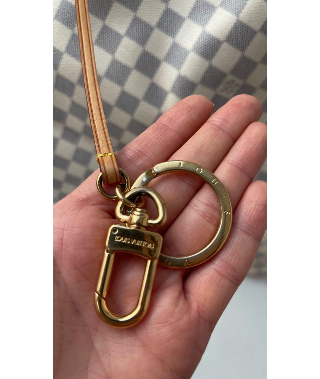 LOUIS VUITTON Белая сумка тоут, фото 7