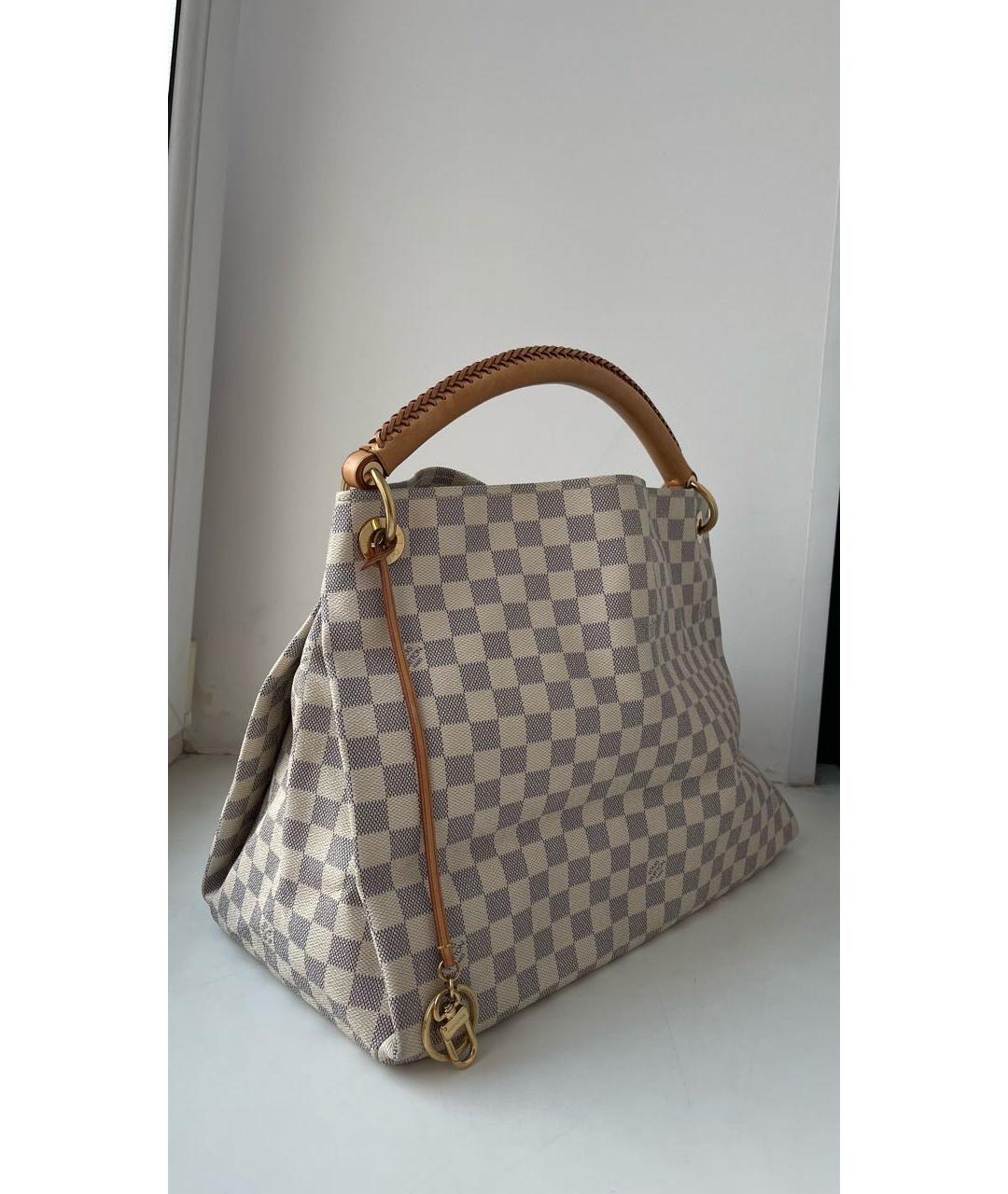 LOUIS VUITTON Белая сумка тоут, фото 2