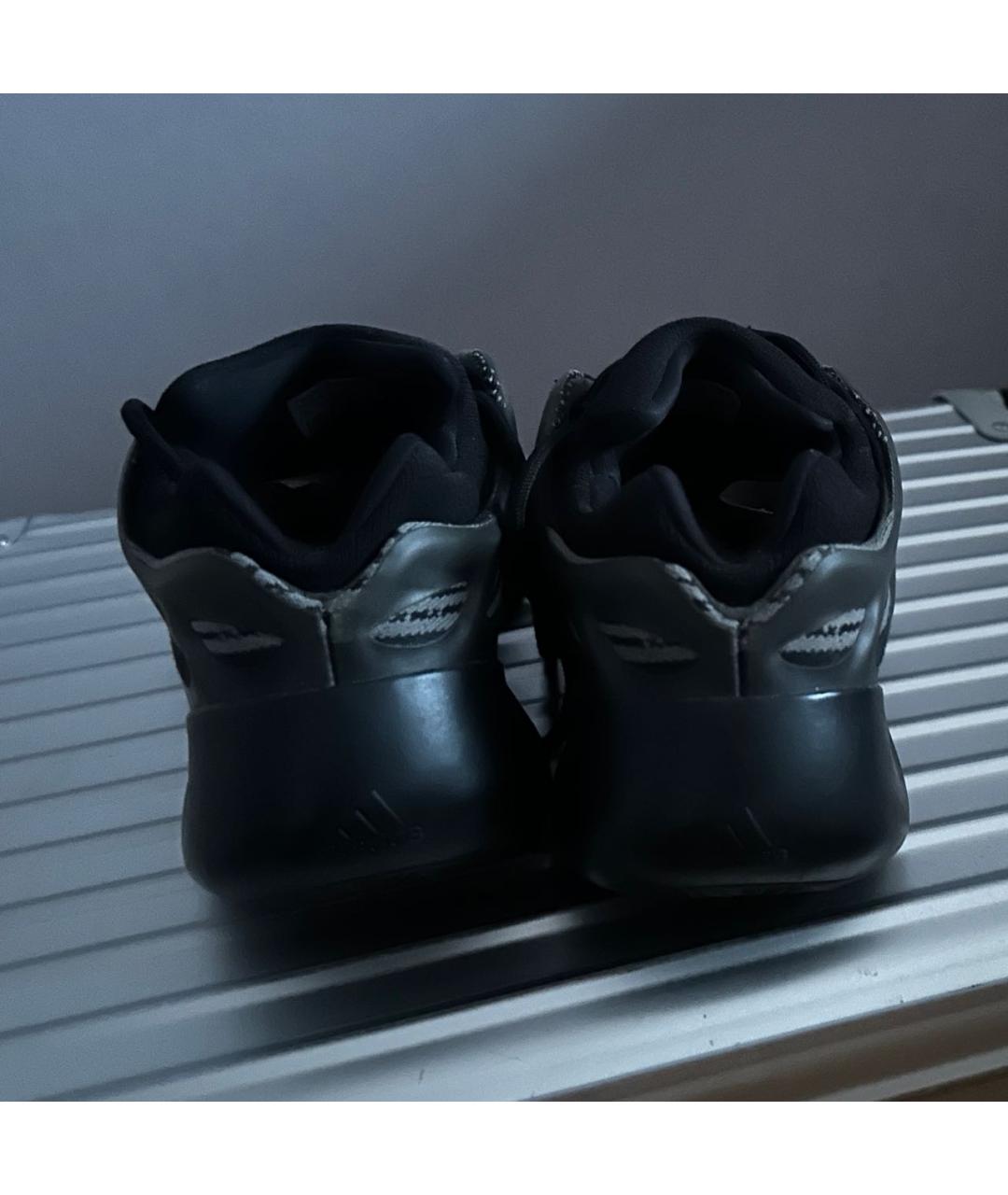 ADIDAS YEEZY Черные текстильные кроссовки, фото 4