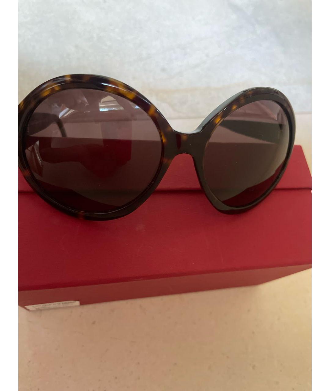 FERRAGAMO Пластиковые солнцезащитные очки, фото 2