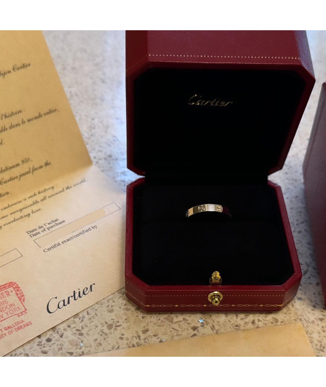 CARTIER Серебряное кольцо из белого золота, фото 6